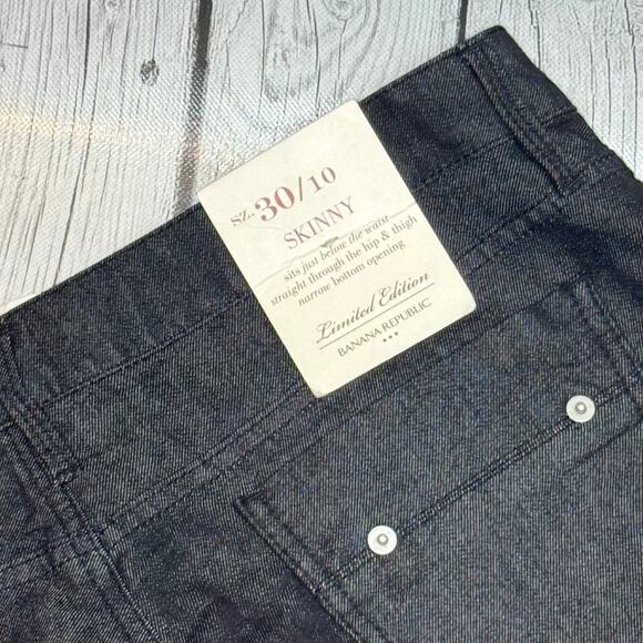 NWT Banana Republic Limited Edition Skinny Jeans Size 10 - Picture 5 of 5